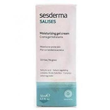 Sesderma Salises Moisturizing Gel for Combination Acne Prone Skin 50ml