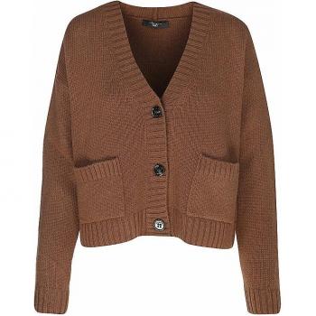Weekend Max Mara Strickjacke Arad 2425346042 Braun Relaxed Fit M female