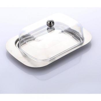 Stainless Steel Butter Tray with Cover
