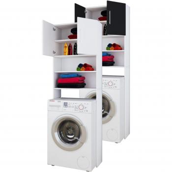 VCM Holz Überbauschrank Waschmaschine Überbau Schrank Waschmaschinenschrank