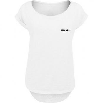 Lang geschnittenes T-Shirt Macher