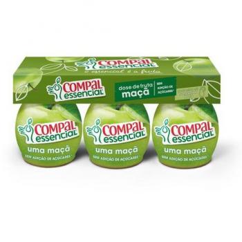 Suco de Maçã Compal Essencial 3x110ml