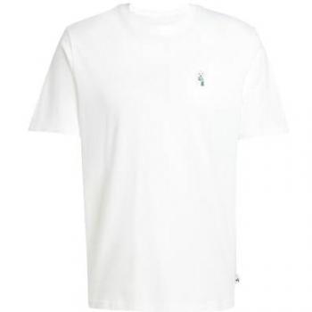 Adidas T-Shirt „Hundesocken“ in Weiß, Größe S