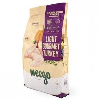 Weego1 Alimento Gourmet a Base di Tacchino, Peso Lieve, Cani Senior