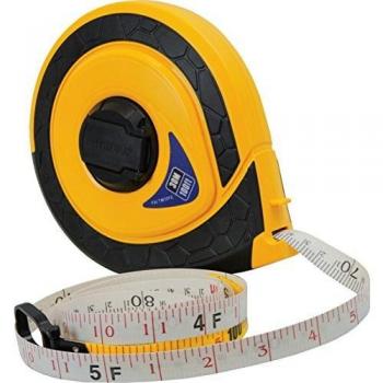 Faithfull Tools FAITM30FE 30 m/100 ft Fully Enclosed ABS Fibreglass Long Tape