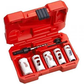 Milwaukee Bi-Metal Hole Saw Kit (7-Piece)