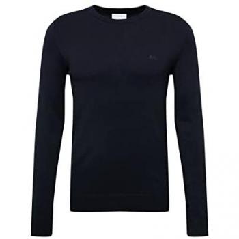 Lindbergh Herren Strickpullover Navy, Größe L