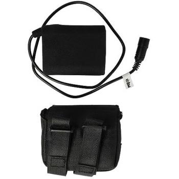 Bloc de batteries VHbw pour phares vélo – 7800 mAh, 8,4 V, Li‑ion – tissu étanche