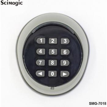 Dual Channel Wireless Keypad for Garage Door with 433MHz Rolling Code