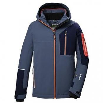 KILLTEC Kinder Funktionsjacke KSW 391 BYS Skijacke unisex grau Größe 128