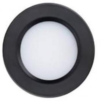 LED Encastré Spot Noir 3W 300lm 120° perçage 55mm