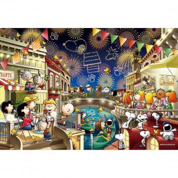 Snoopy Feuerwerk Puzzle mit 300 Teilen