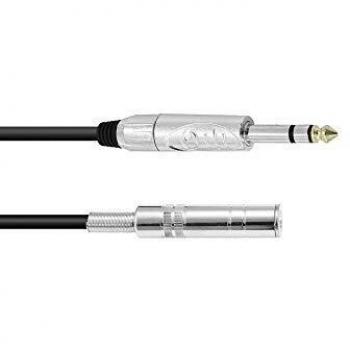 OMNITRONIC Klinkenverlängerung 6,3 stereo 3m sw (30211678)
