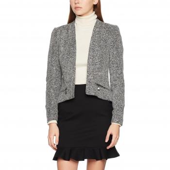 Blazer VERO MODA Vmbritt Majay Ls, Chaqueta de Mujer, Blanco