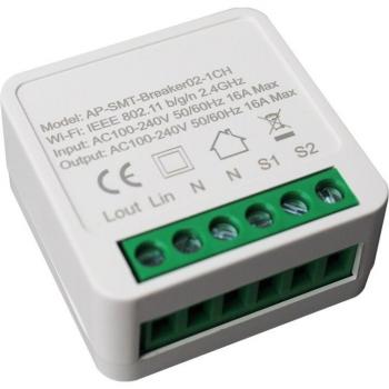 Commutateur WiFi 16A Compatible Alexa et Google