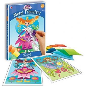 Ensemble d'activités manuelles Tableaux à Métalliser Princesses