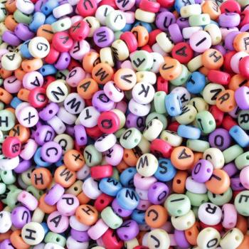 Lote de Cuentas Redondas de Colores