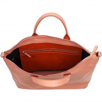 Bolso de hombro elegante de cuero genuino Dudu para mujer con bolsa de mano y cierre de cremallera