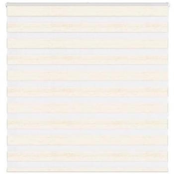 Panneau occultant zébré beige marbré 145,9 cm polyester