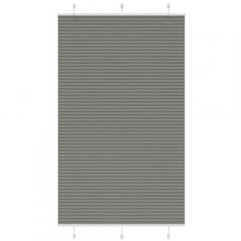 Store plissé anthracite 120 × 200 cm – tissu 119,4 cm – modèle 4015113