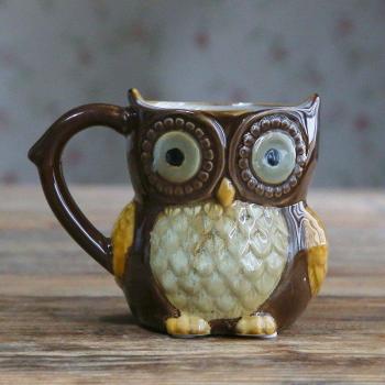 Creative Owl Ceramic Mug