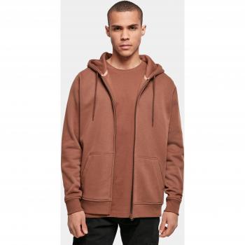 Abrigo de Sudadera Build Your Brand con Cremallera