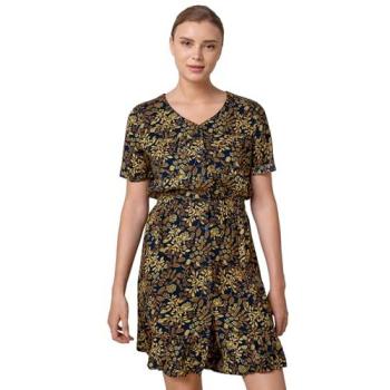 Size 16 Women's Green V-Neck Button Front Top by Enorsia