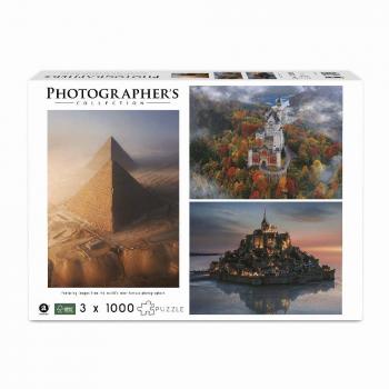 Puzzle Embaixador Vistas Históricas 3x 1000 Peças