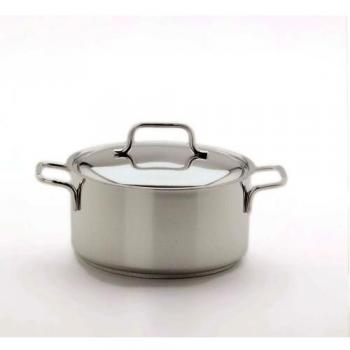 Demeyere Apollo 7 Bratentopf 24 cm – Edelstahlschnitt (18/10)