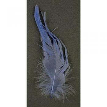 Plume décorative 5-10 cm bleu clair sachet de 5 g
