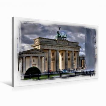 Moderne Berlin – 75×50 cm Textil-Kalenderkunst