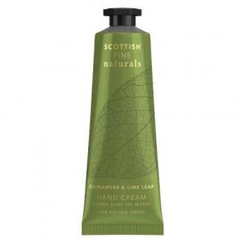 Scottish Naturals Coriander & Lime Leaf Hand Cream Tube 30ml