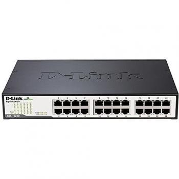 24‑Port Gigabit‑Ethernet Switch D-Link DGS‑1024D – Unmanaged, 19