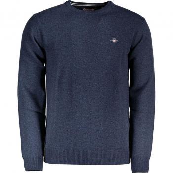 Maglione in lana superfine girocollo