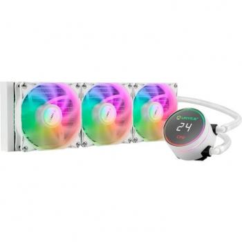Kit de Refroidissement Liquide UNYKACH AquaStorm 360 RGB Blanc