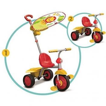 Triciclo Fisher-Price Glee Plus Rosso e Giallo