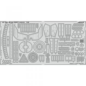 Eduard Mirage 2000D Dettagli Esterni KINETIC