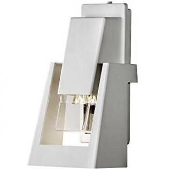 Konstsmide Potenza Exterior Wall Lamp, White, Single GU10, IP54