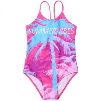 Maillot d’Été Unisexe Patchwork pour Enfant – XA012