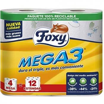 Carta igienica Foxy Mega3