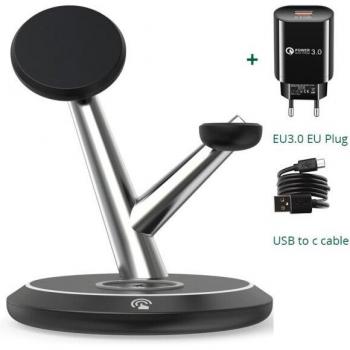 ICharge Hub 30W: Estación Inalámbrica para iPhone y Accesorios Apple