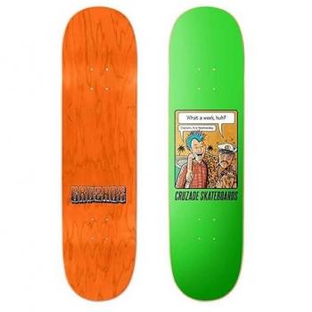 Skateboard Cruzade WedMeme 8,0 × 31,41 pouces – Edition Rare