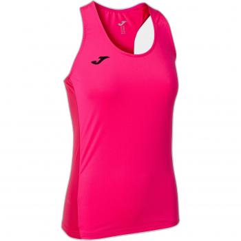 Camiseta ligera de tirantes rosa vibrante R‑Winner