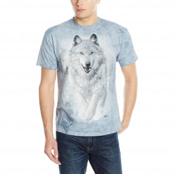 The Mountain Snow Plow Herren T-Shirt, Blau, 4XL