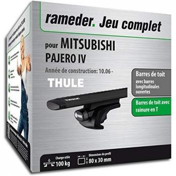 Pack Rameder Barres de Toit WingBar Evo Mitsubishi Pajero IV