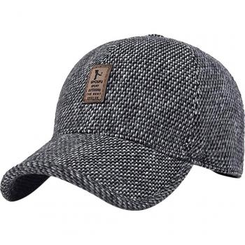 Cotton Adjustable Baseball Cap for Men
