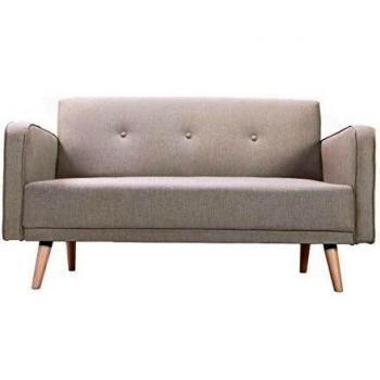Divano scandinavo ULLA 2 posti grigio