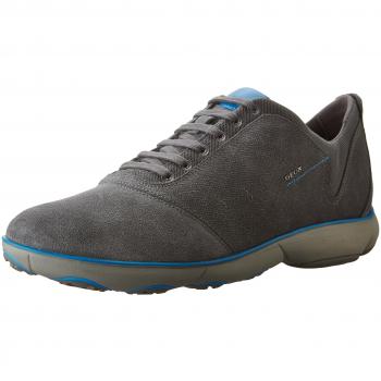 Geox Sneakers Camoscio Grigio 44 Uomo