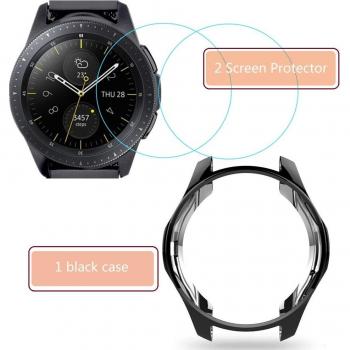 Pack Coque Antichoc et Protecteur d'Écran pour Samsung Gear S3 Frontier Classic 46mm