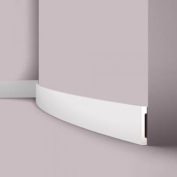 Nmc‑Fd2s‑Flex Wallstyl plinthe polyuréthane Noël & Marquet 110 × 15 × 2000 mm – 1 pièce